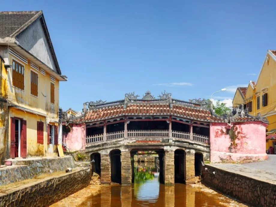 Japanische überdachte Brücke, Hoi An, Vietnam