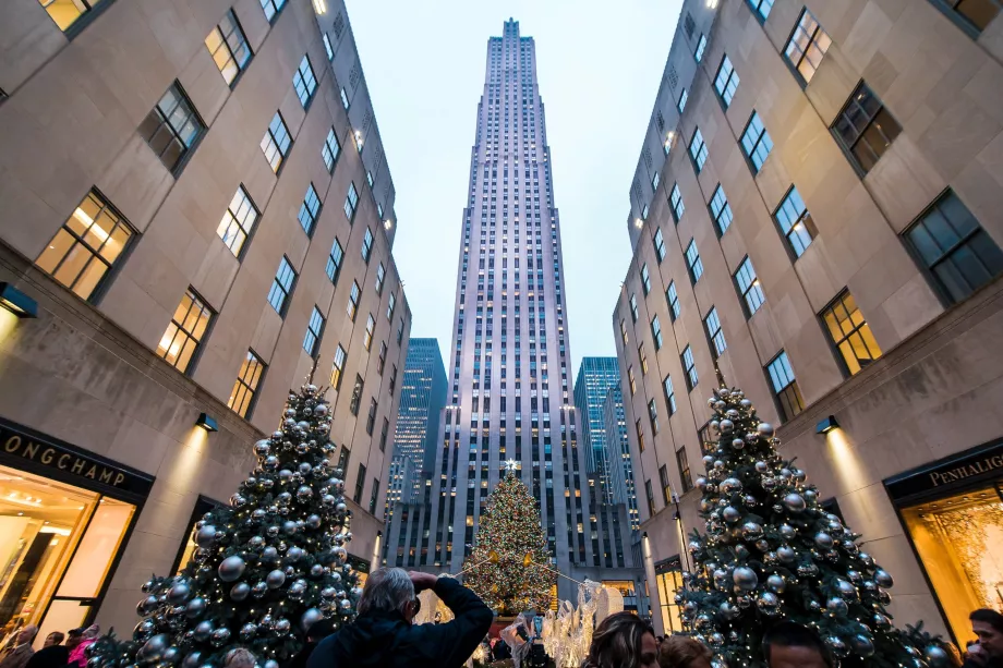 Hauptgebäude 30 Rockefeller Plaza