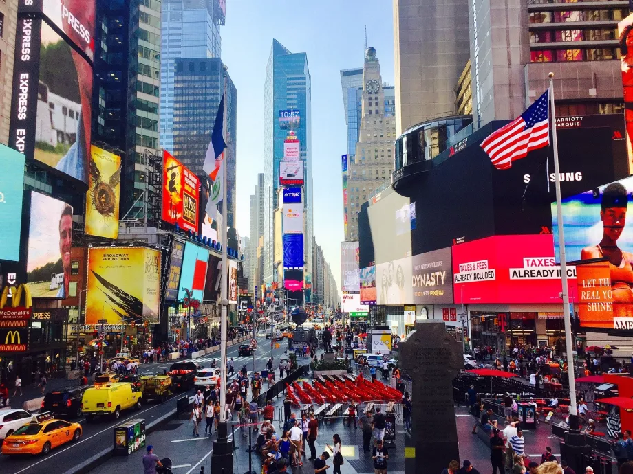 Times Square bei Tag