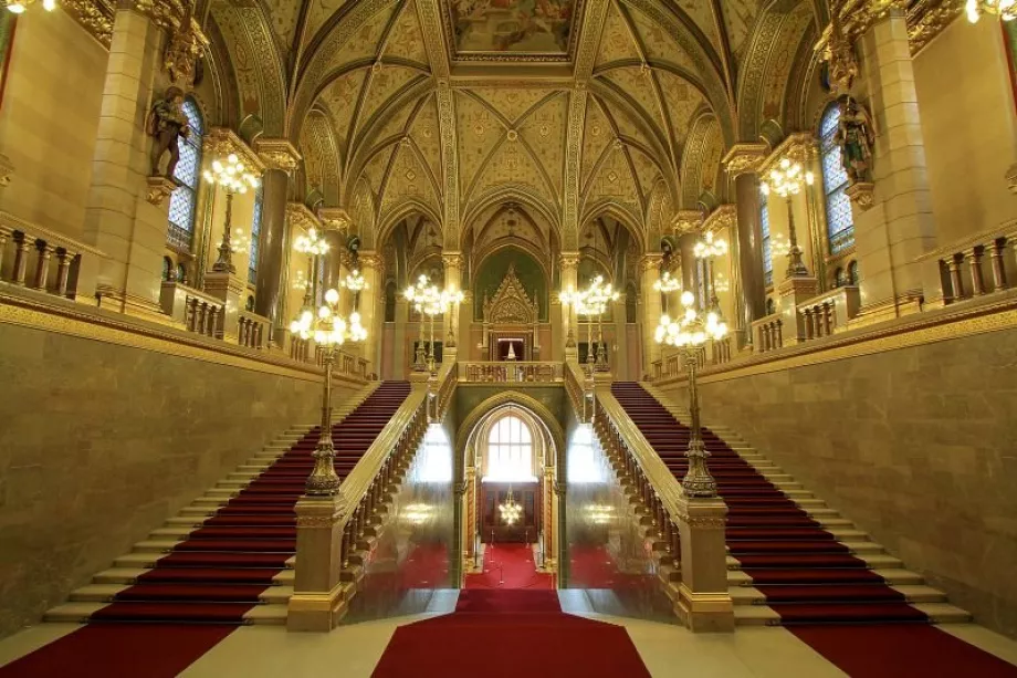 Treppe des Parlaments