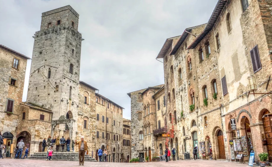 Das Zentrum von San Gimignano