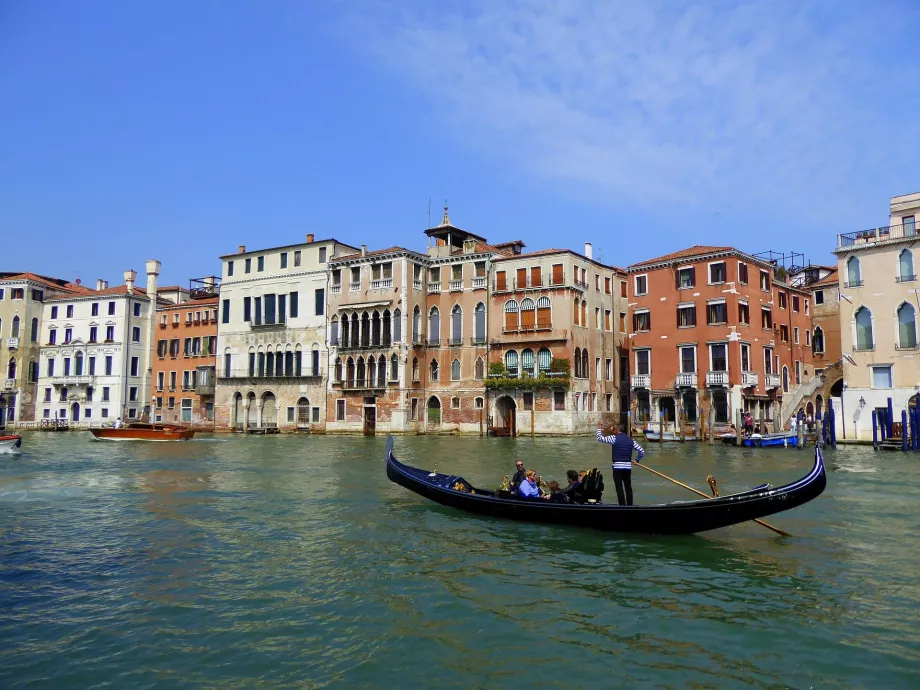 Gondel auf dem Canal Grande