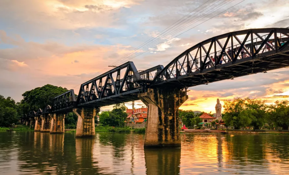 Brücke über den Fluss Kwai