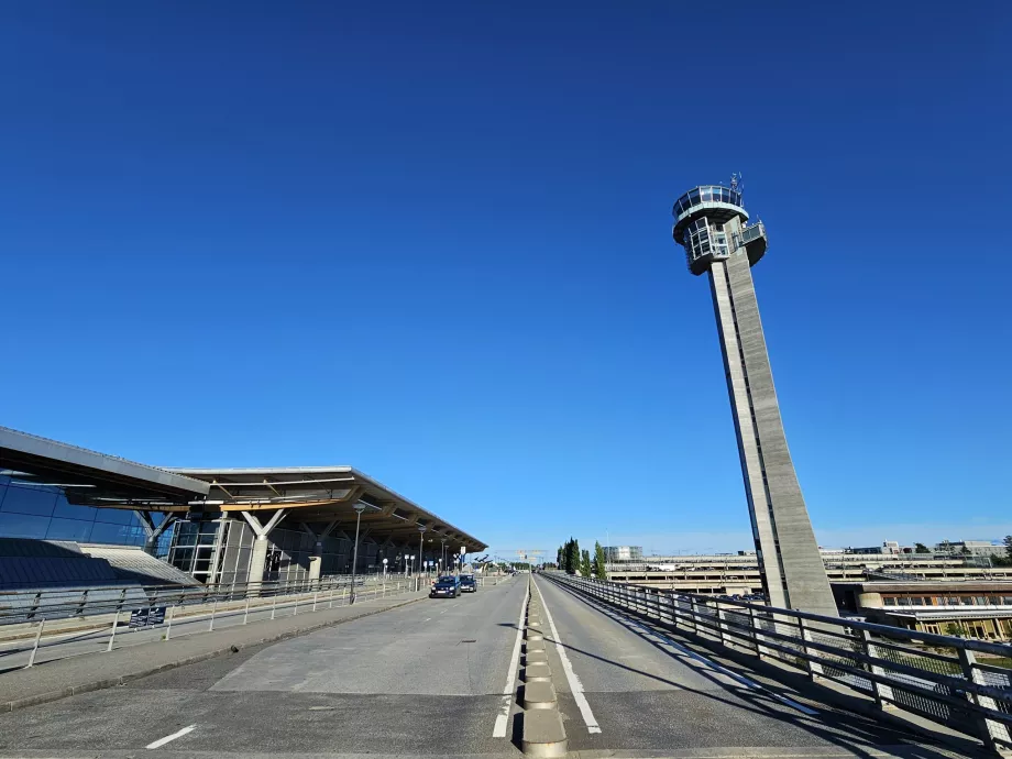 Ankunft am Flughafen Oslo