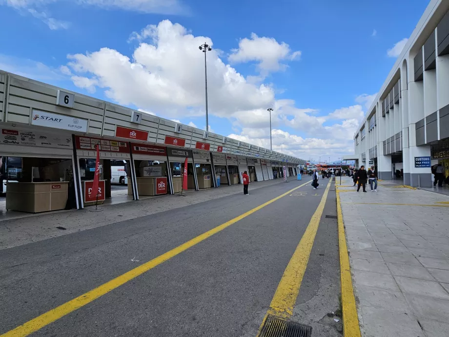 Travel agency offices, Heraklion airport