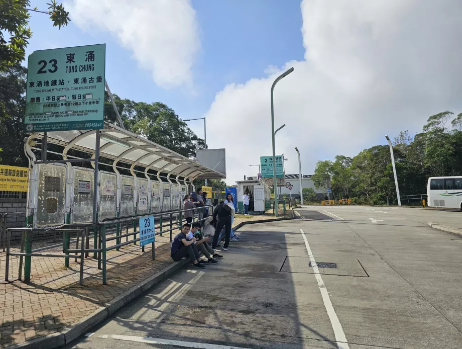 Ngong Ping Busbahnhof