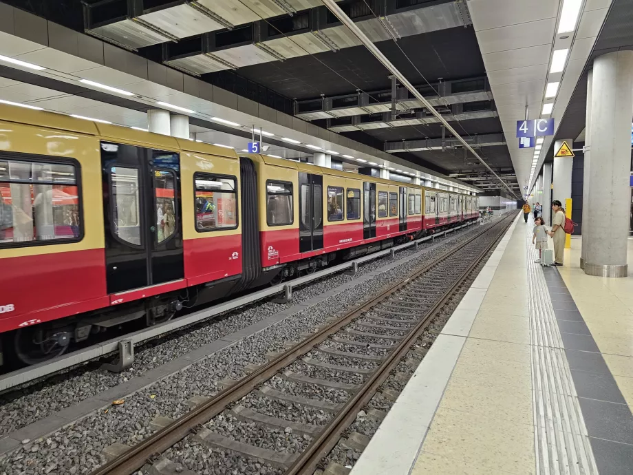 S-Bahn at BER Airport