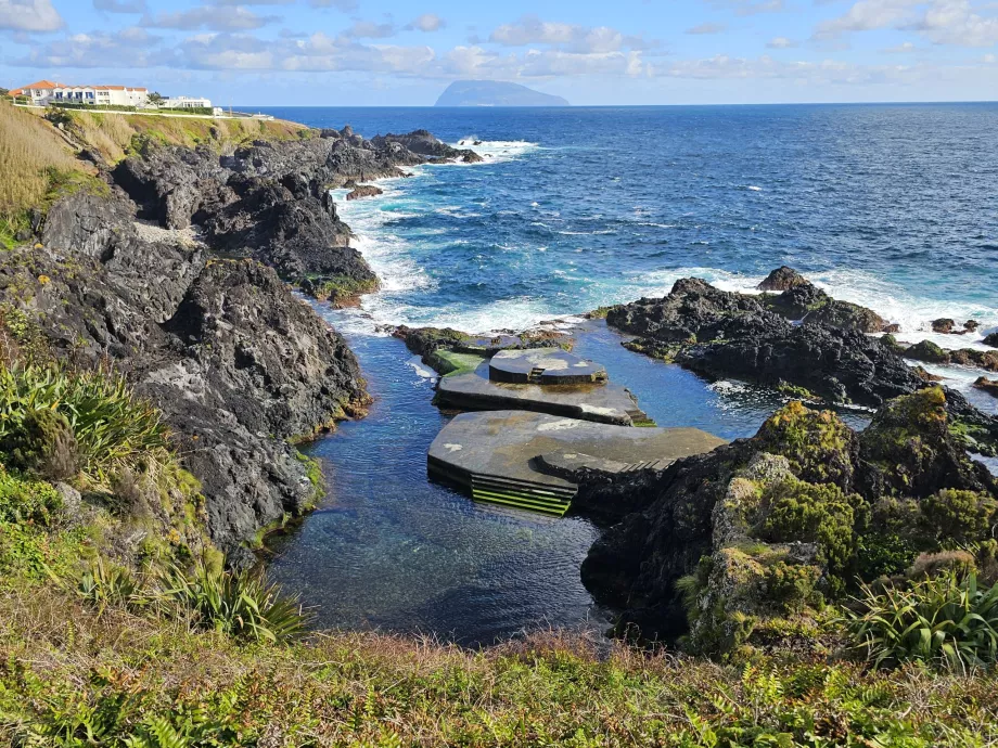 Natürliche Schwimmbäder in Santa Cruz