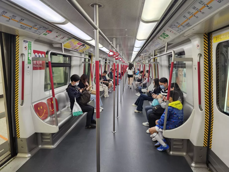 Hongkong Metro Interieur