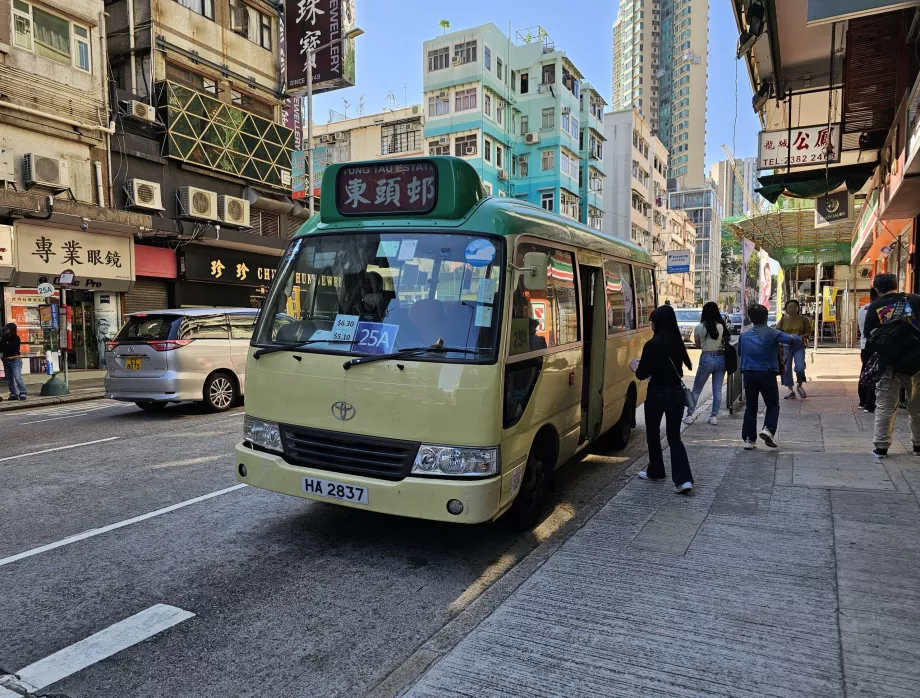 Kleinbus Hongkong