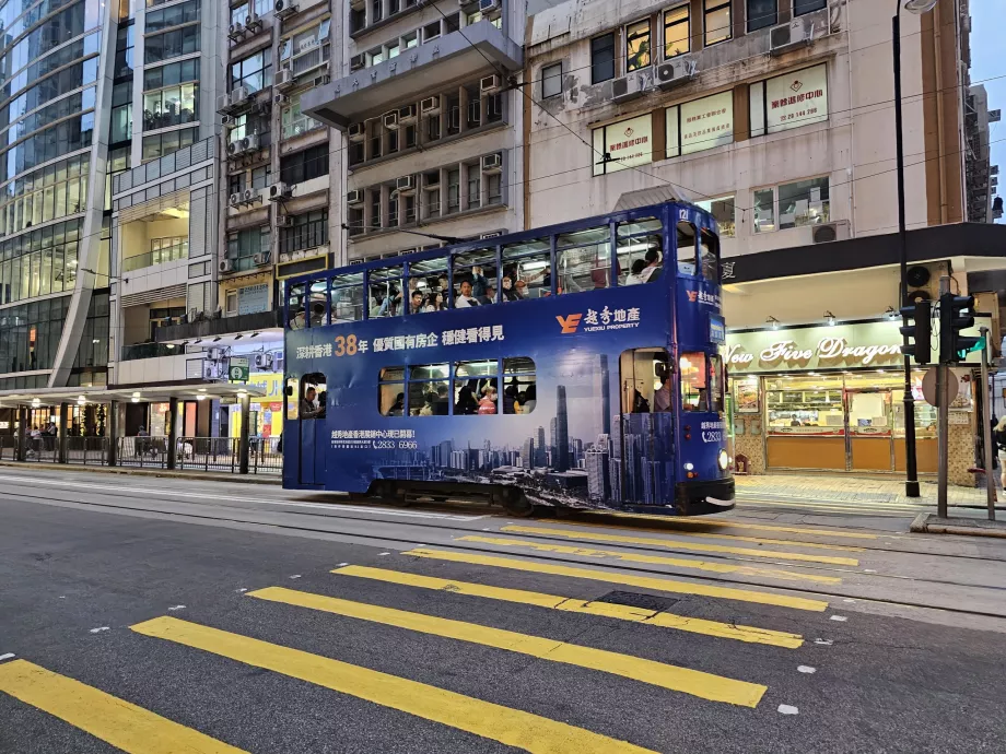 Straßenbahn in Hongkong