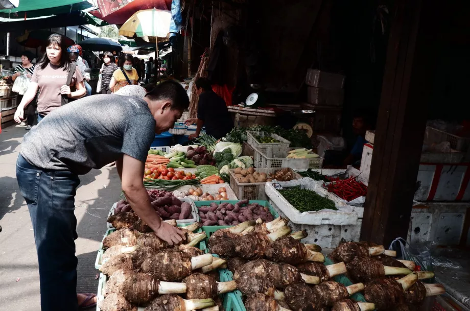 Marktplatz in Jakarta