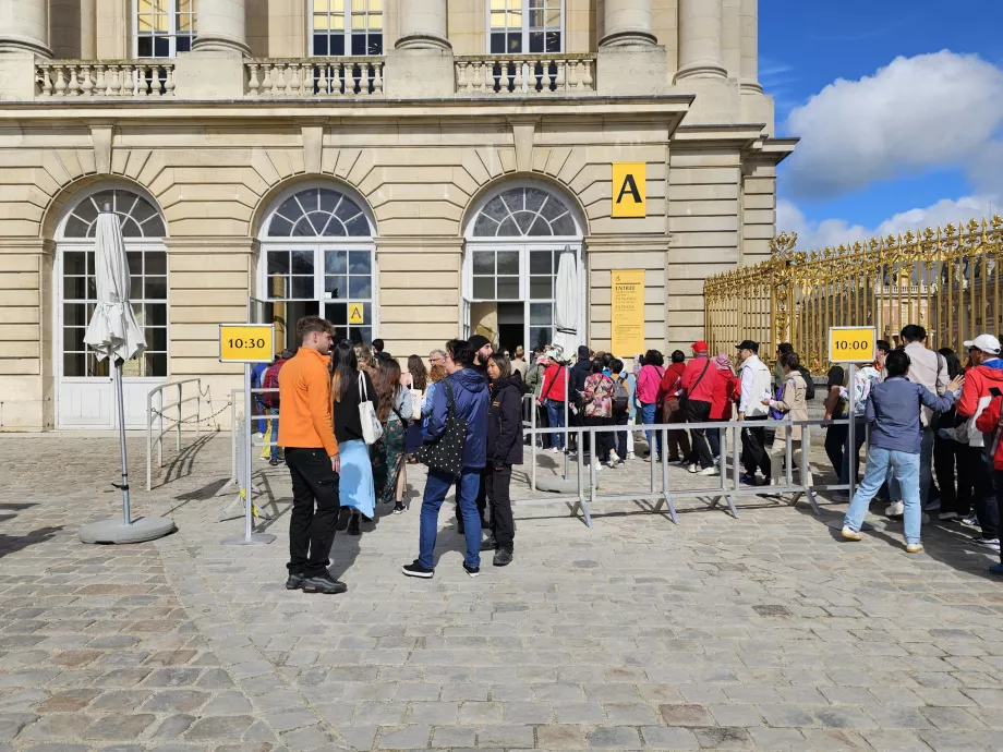 Öffentlicher Zugang zu Versailles