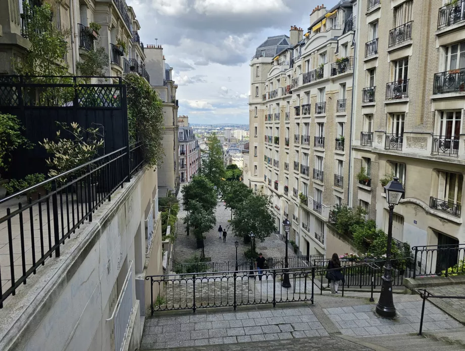 Montmartre-Treppe