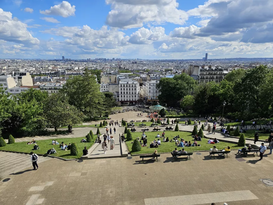 Blick von Sacre Coeur