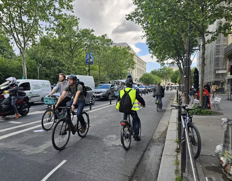 Radfahren in Paris