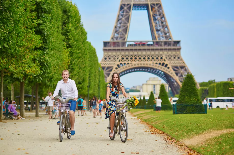 Radfahren in Paris