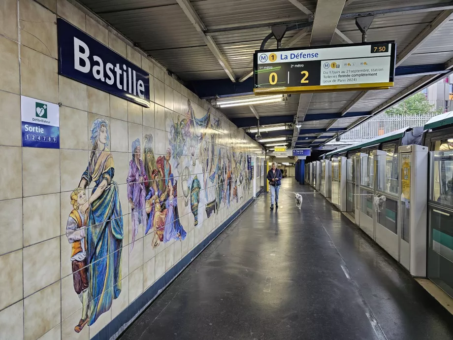 U-Bahn-Station Bastille