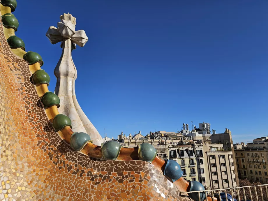 Terrasse des Casa Battlo