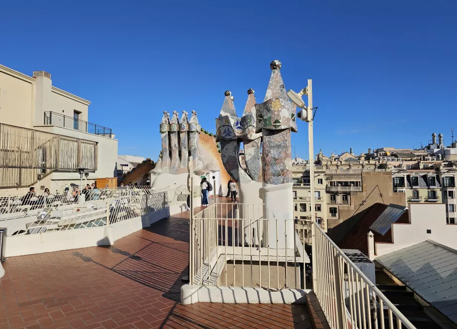 Terrasse des Casa Battlo