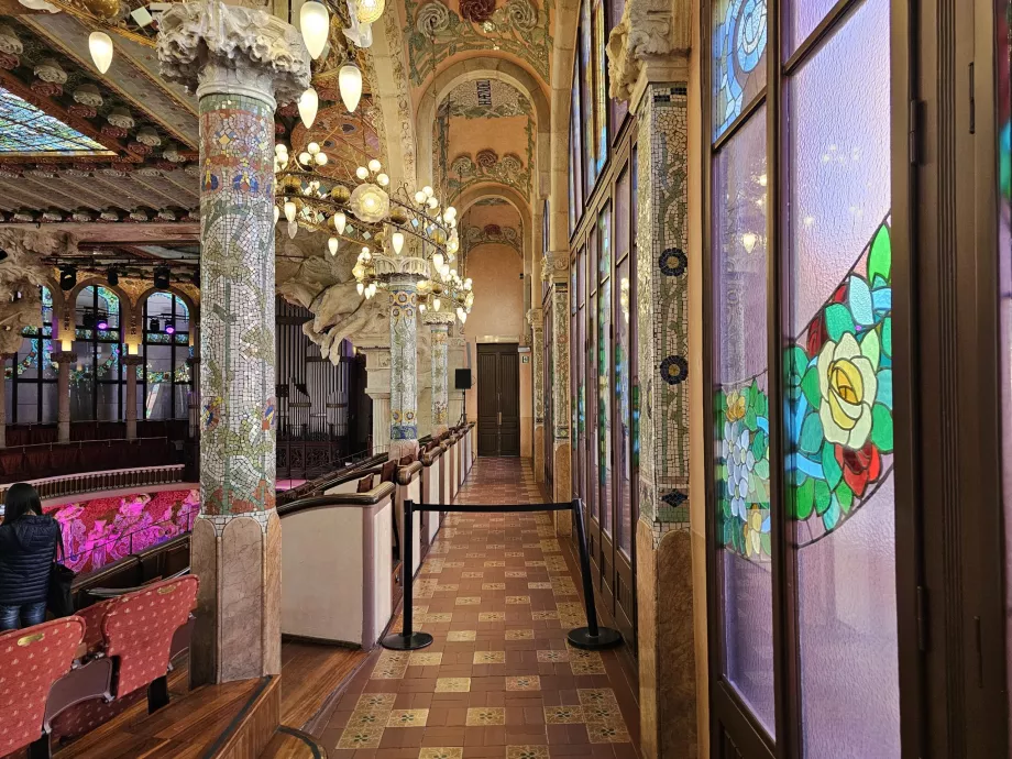 Palau de la Música Catalana, innen