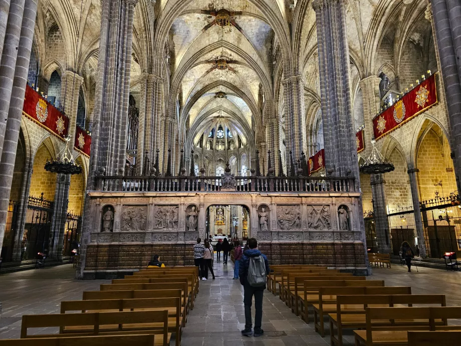 Kathedrale von Barcelona, Innenraum