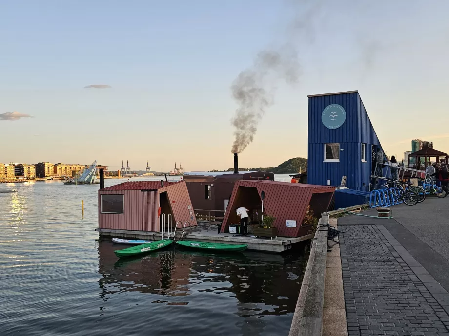 Saunas im Zentrum von Oslo