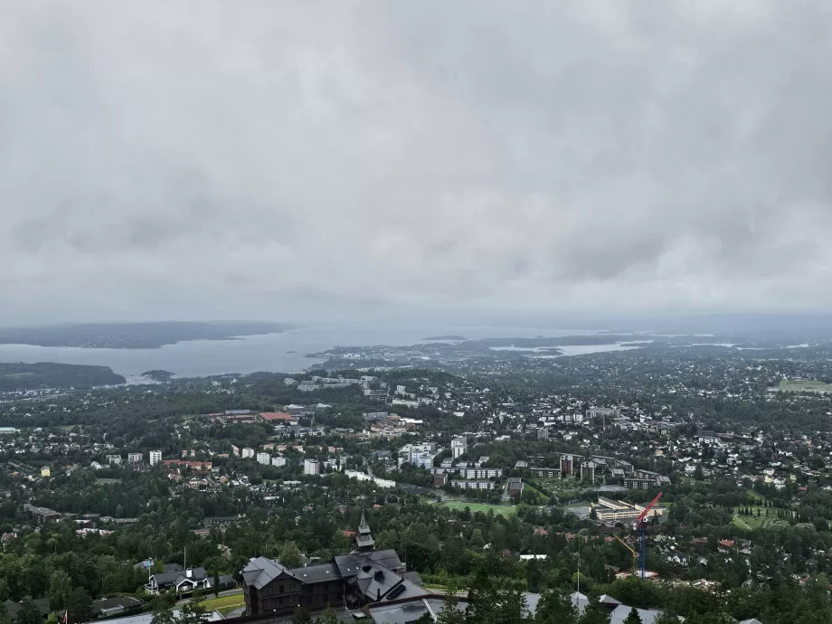 Blick von der Holemnollen-Schanze