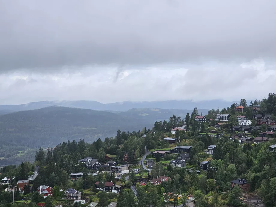 Blick von der Holemnollen-Schanze