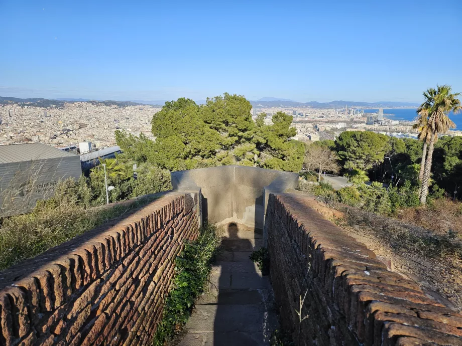 Castell de Montjuic, Ansicht