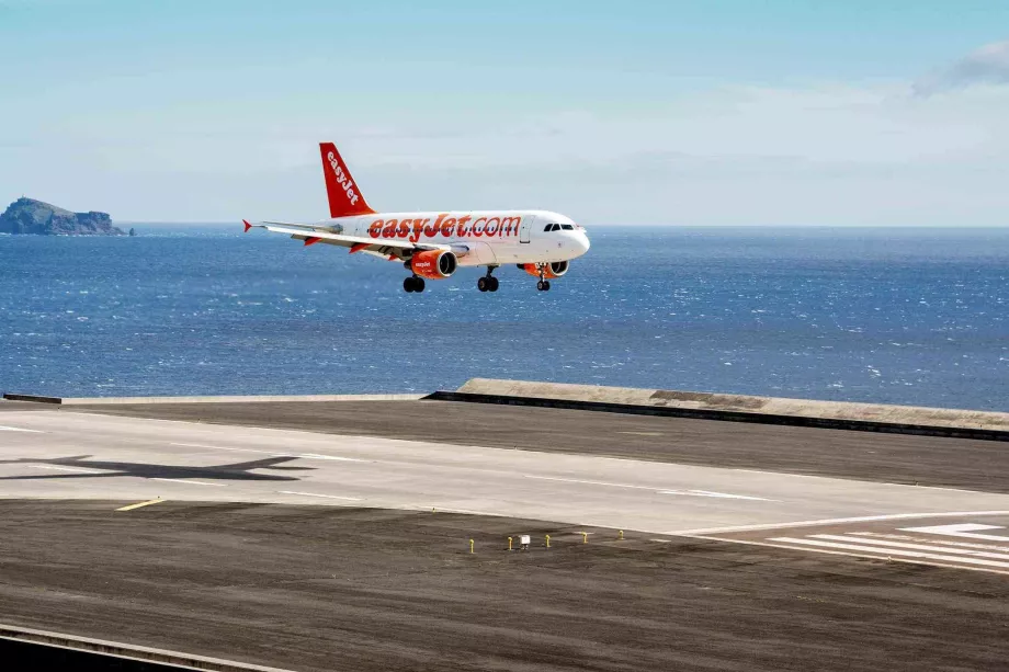 Flughafen Madeira - Landung