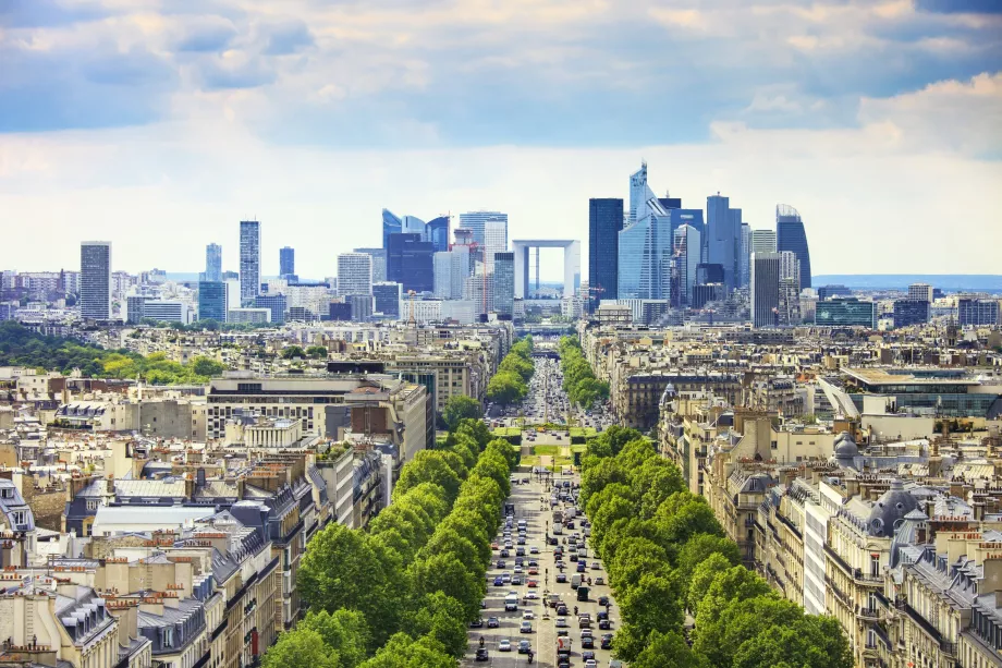 Panorama von La Défense