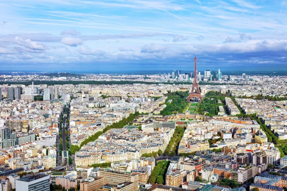 Blick vom Montparnasse