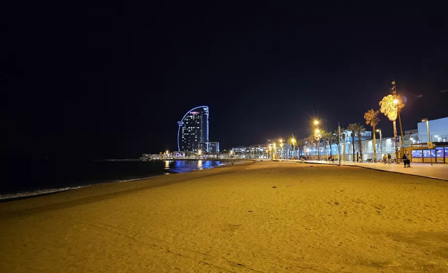 Nacht Barceloneta