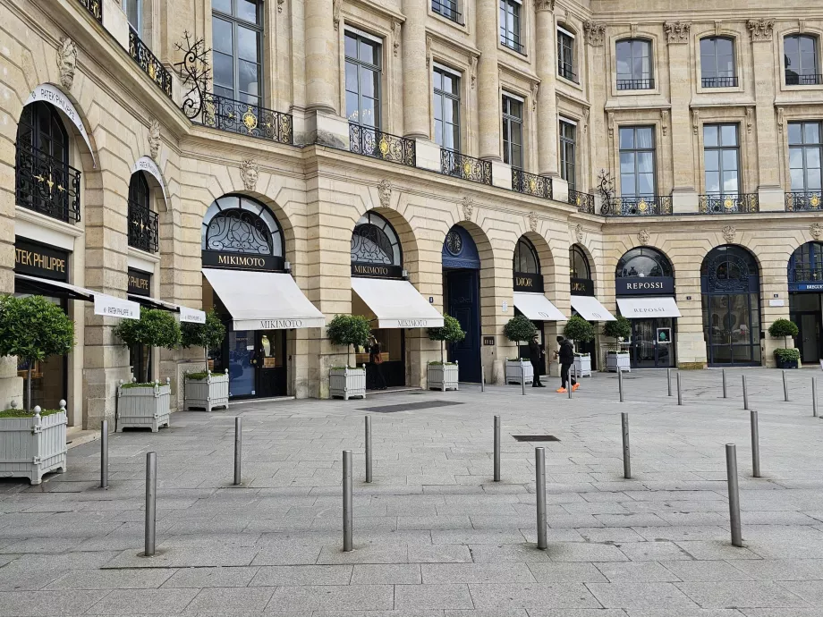 Luxusgeschäfte am Place-Vendôme