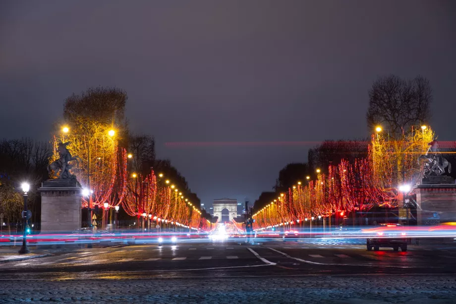 Weihnachten Champs-Élysees