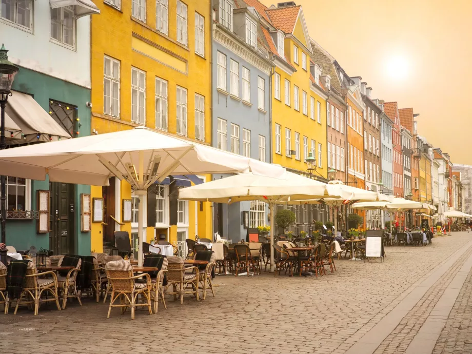 Restaurant in einer Seitenstraße