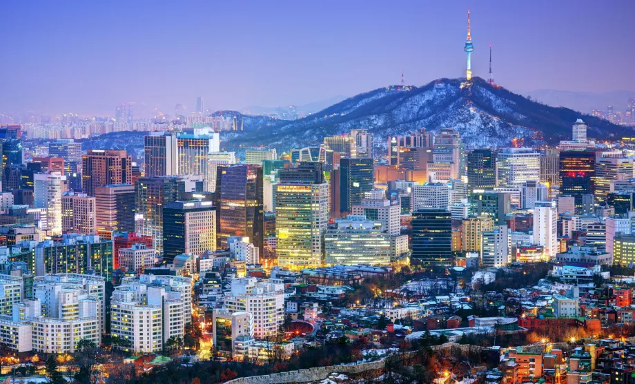 Seoul - Blick vom Berg Ansan