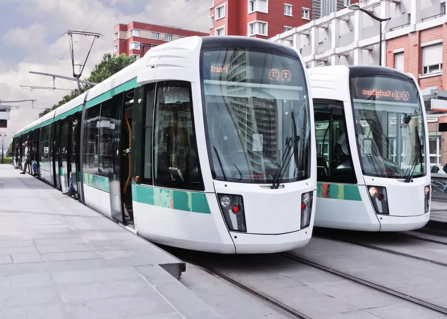 Straßenbahnen Paris