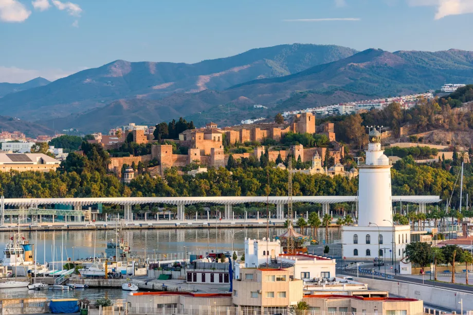 Leuchtturm in Málaga