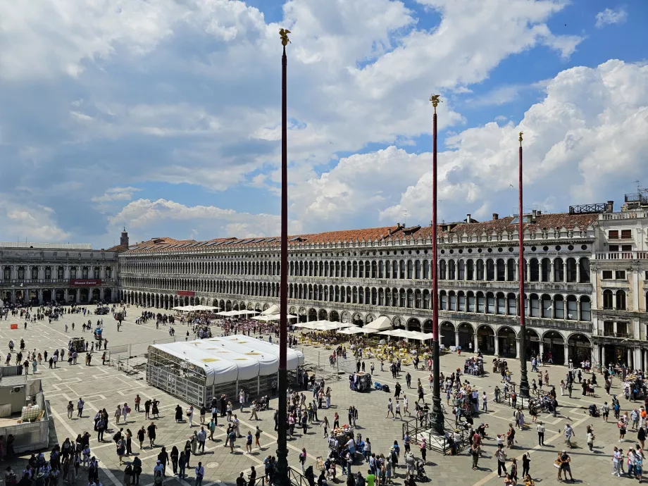 Piazza San Marco, Blick von der Galerie