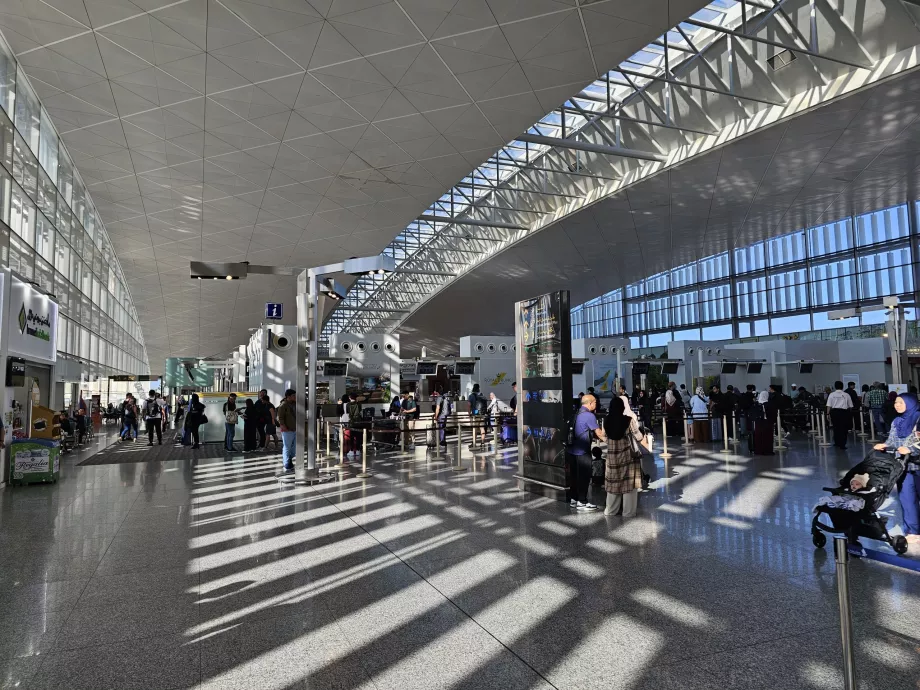 Abflugterminal, Flughafen Brunei