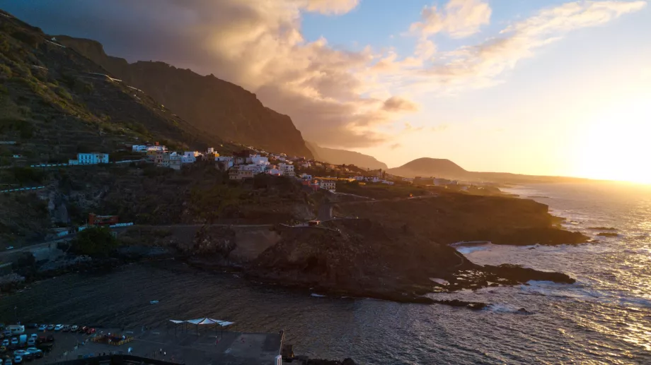 Sonnenuntergang in Garachico