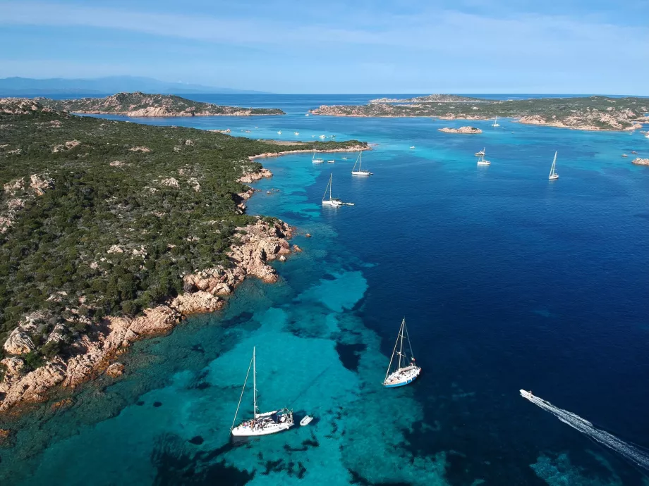 Boote nach La Maddalena