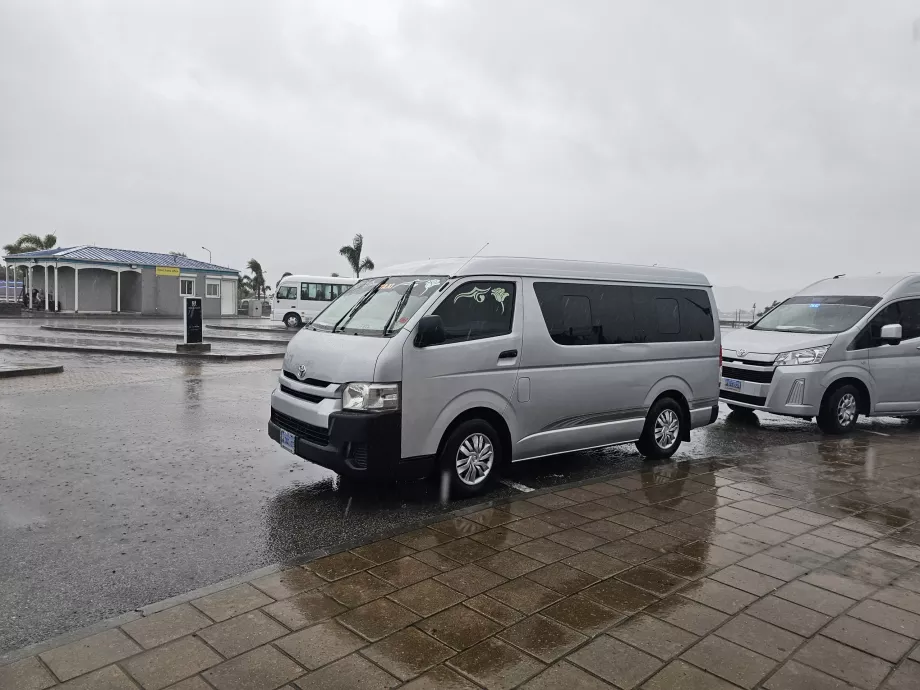 Official taxis at SXM Airport