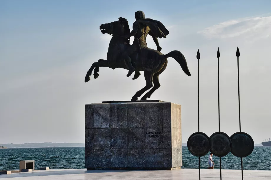 Statue von Alexander dem Großen