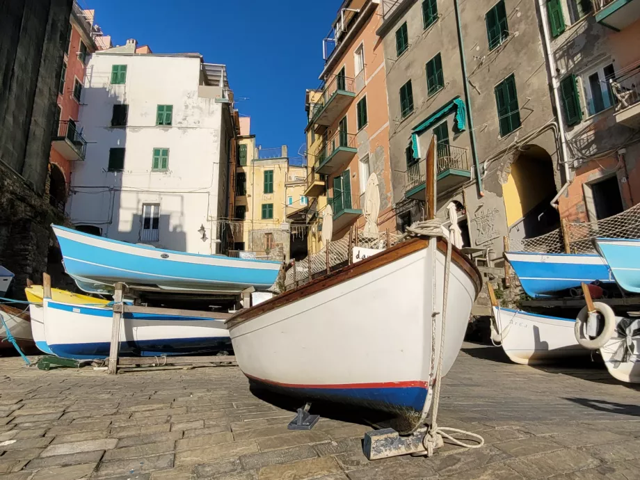 Hafen von Riomaggiore