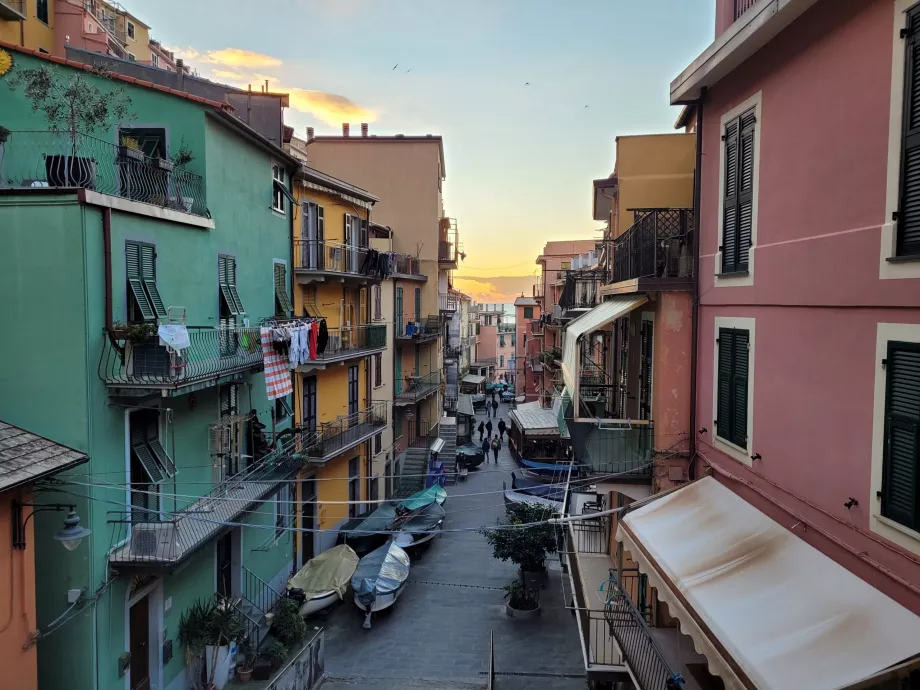 Hauptstraße in Manarola