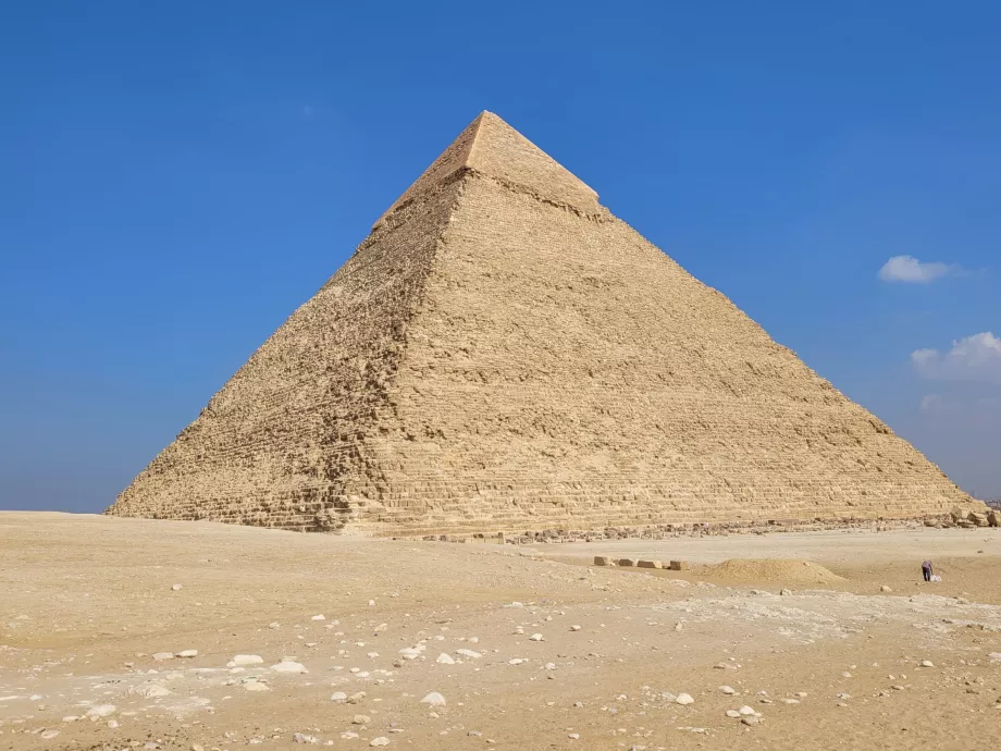 Die Pyramide von Rachef, Gizeh