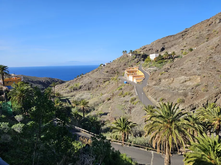 Blick vom Balkon